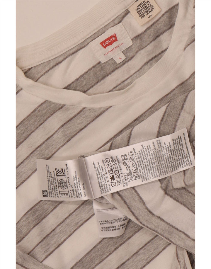 Levi's muška majica s velikim pamučnim prugama