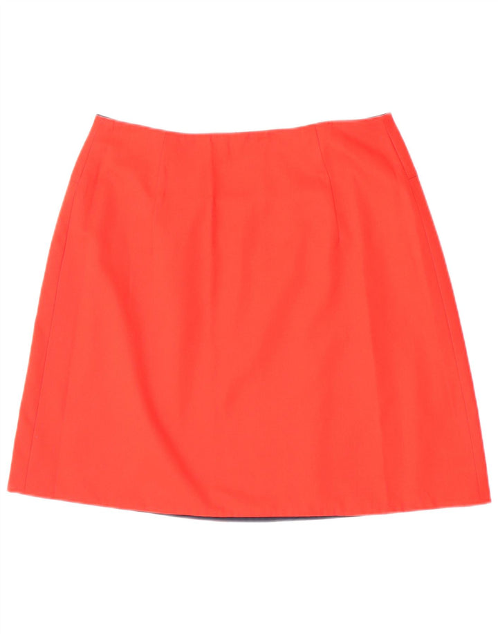 Vintage ženska reverzibilna suknja na omot srednje veličine W30 tamnoplava