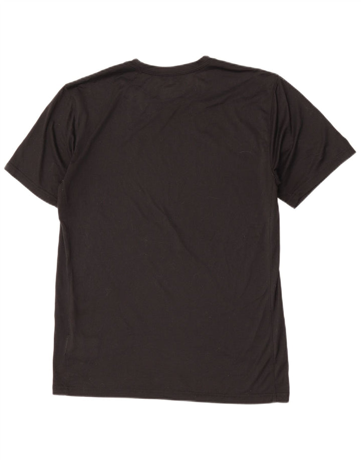 Nike Dri Fit majica kratkih rukava srednji crni poliester