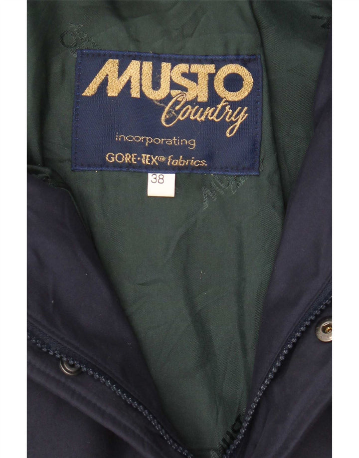 Musto muška parka jakna UK 38 srednje tamnoplavi poliester