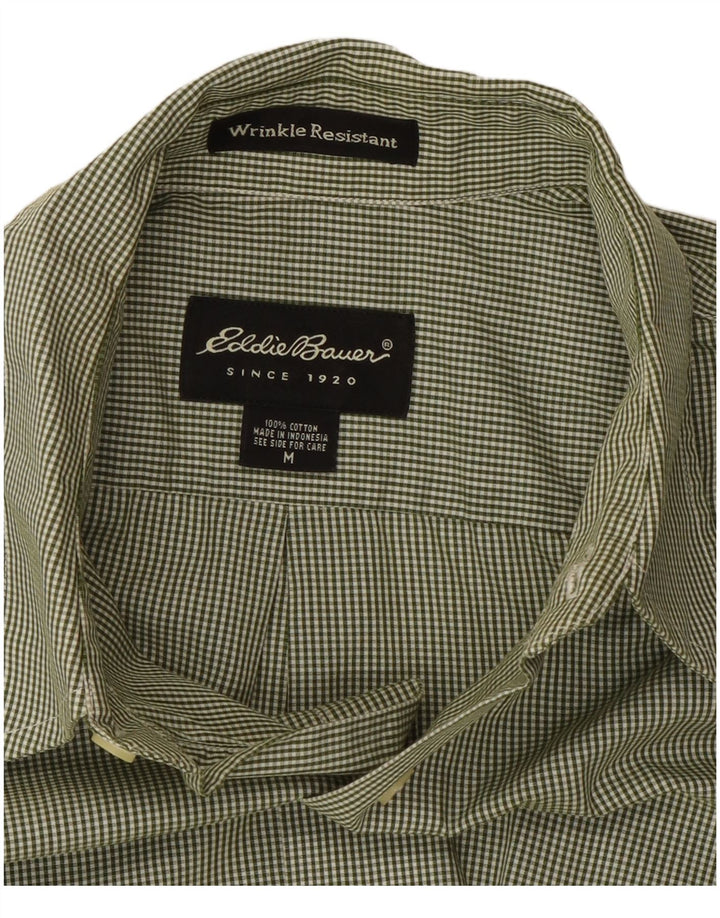 Eddie Bauer muška košulja srednje zelene pamučne boje gingham Classic