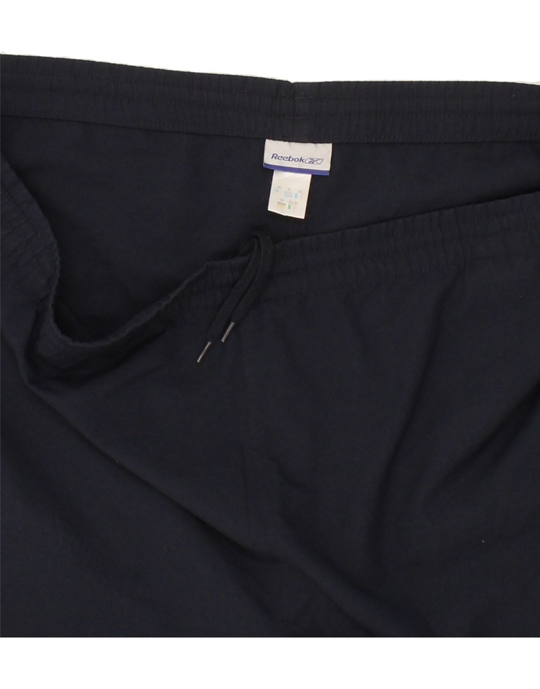 REEBOK Mens Sport Shorts XL  Navy Blue Polyester Vintage Reebok and Second-Hand Reebok from Messina Hembry 