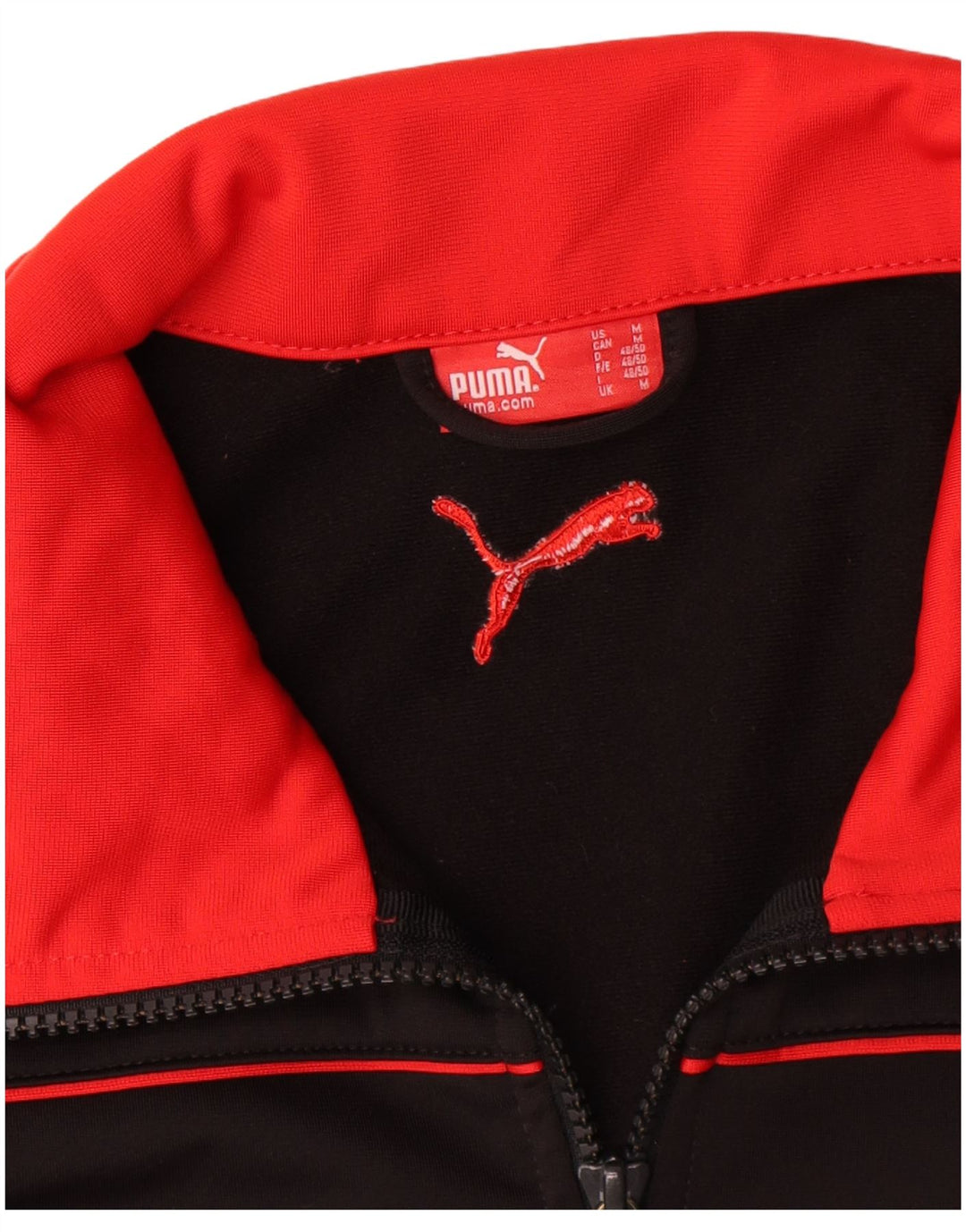 Puma muška trenirka sa grafičkim motivima, srednje jakna, crni poliester