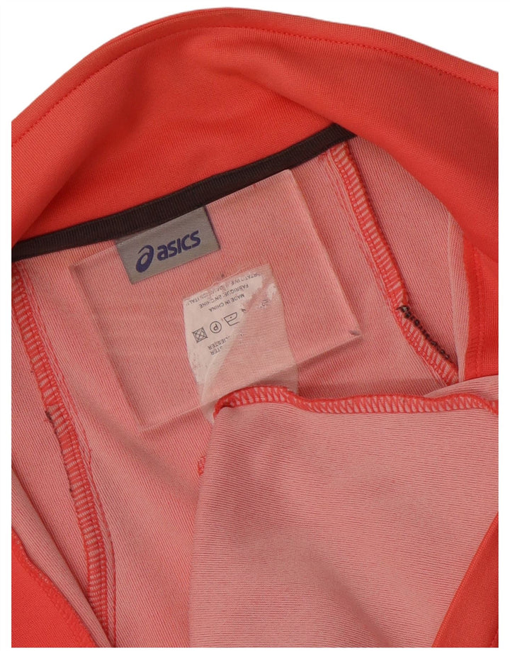 Asics ženska gornja jakna trenirke UK 8 Small Orange poliester