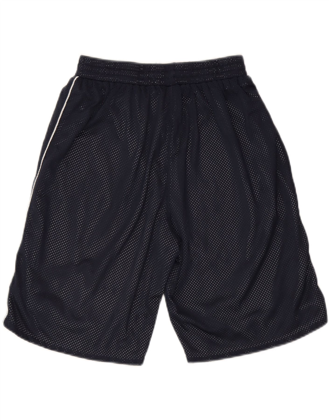 SPALDING Mens Reversible Sport Shorts Medium Navy Blue Vintage Spalding and Second-Hand Spalding from Messina Hembry 