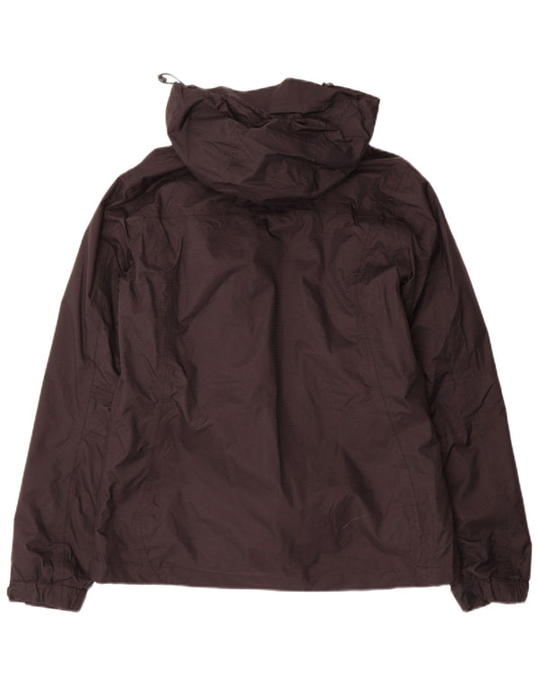 Mountain Warehouse Ženska kišna jakna s kapuljačom UK 10 Mala crna najlonska