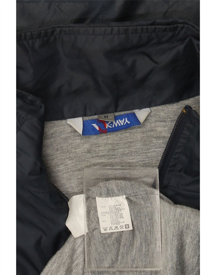 K-WAY Muška kišna jakna s kapuljačom UK 38 srednje tamnoplavi poliamid