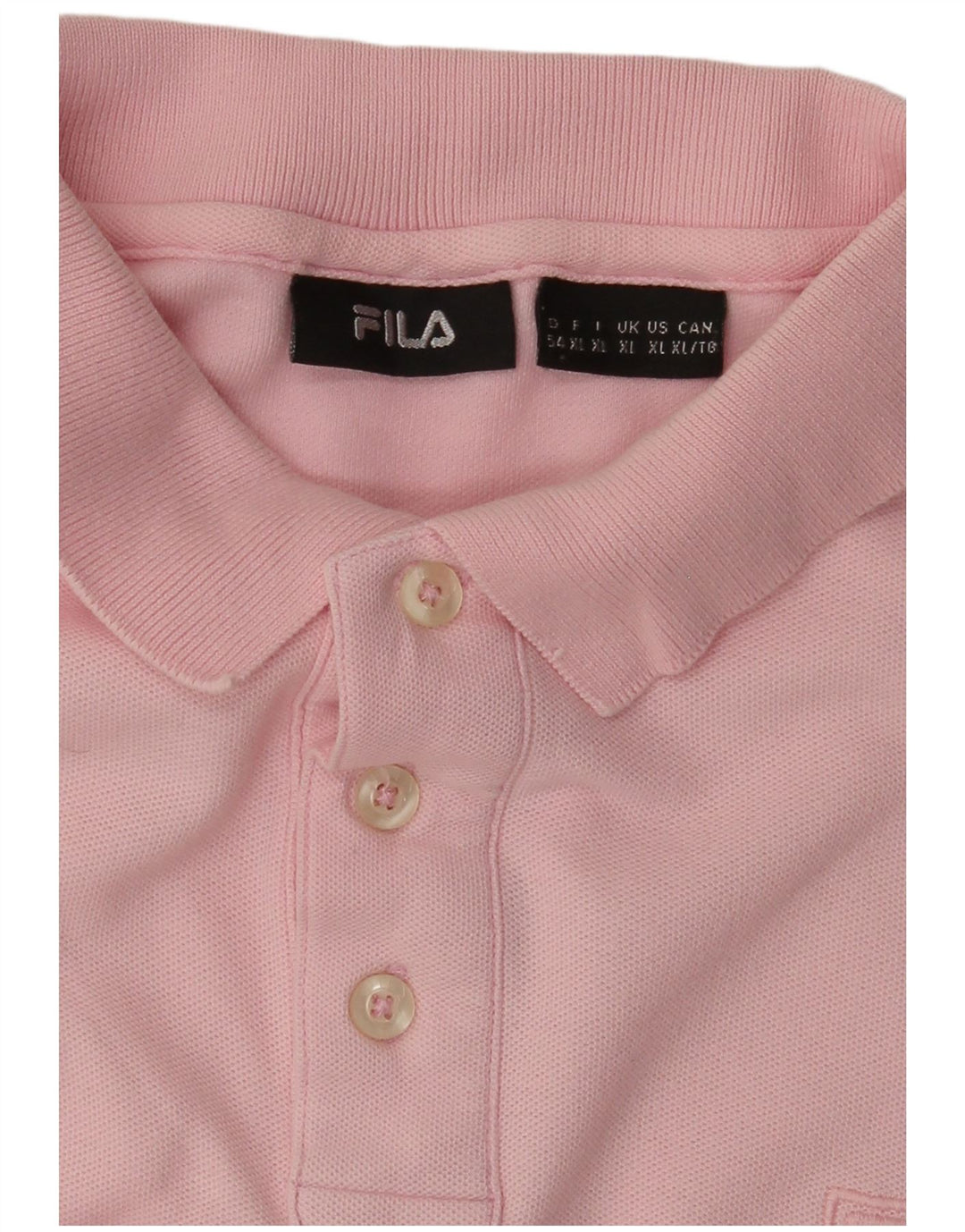 FILA muška polo majica XL ružičasti pamuk
