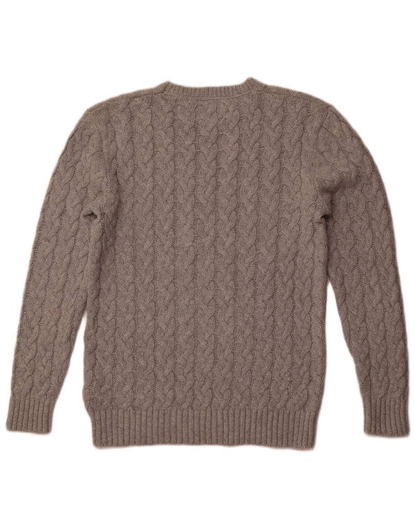 TOMMY HILFIGER Muški pulover s okruglim izrezom, mali sivi pamuk