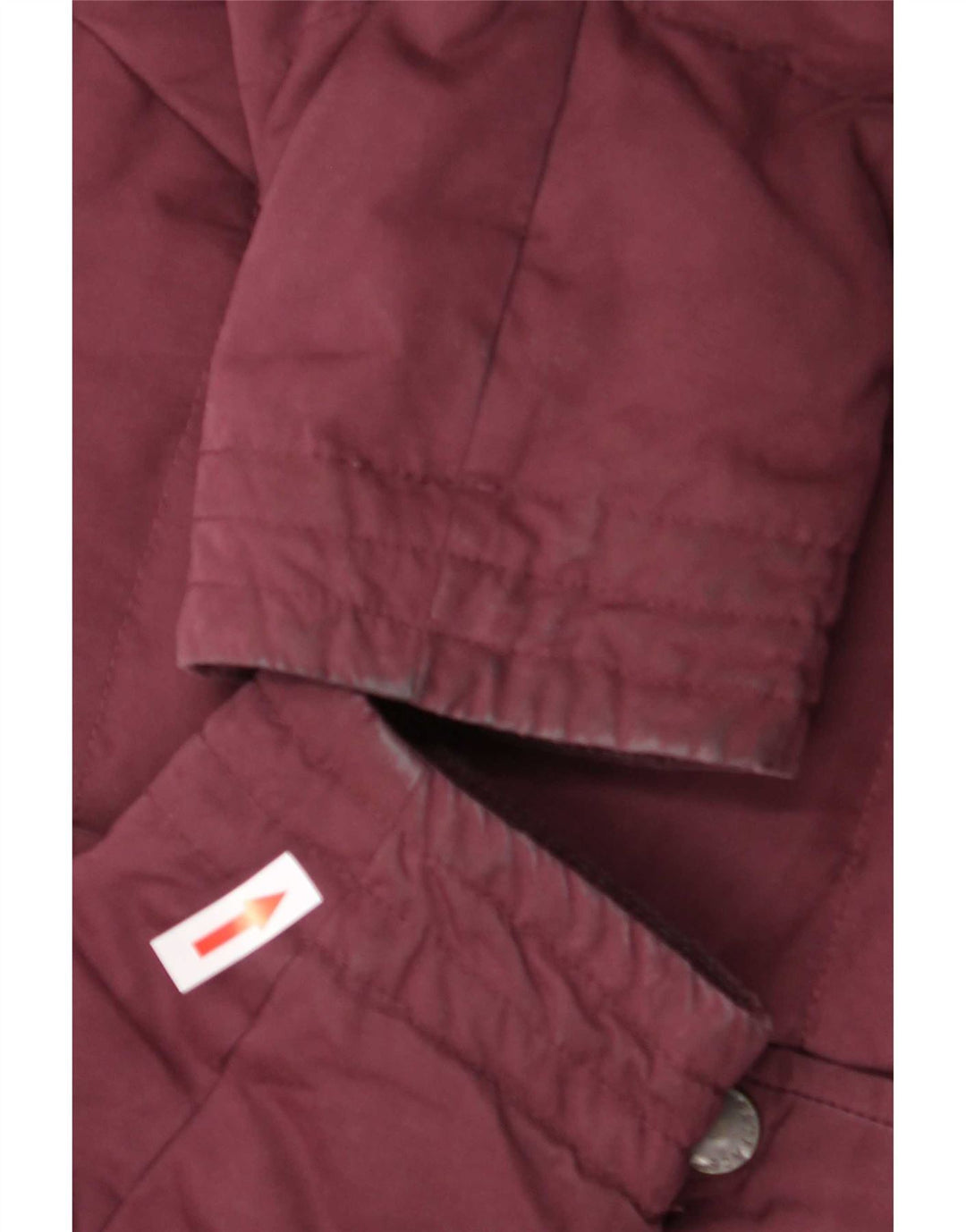 Fat Face Ženska podstavljena jakna UK 12 Medium Burgundy Polyester