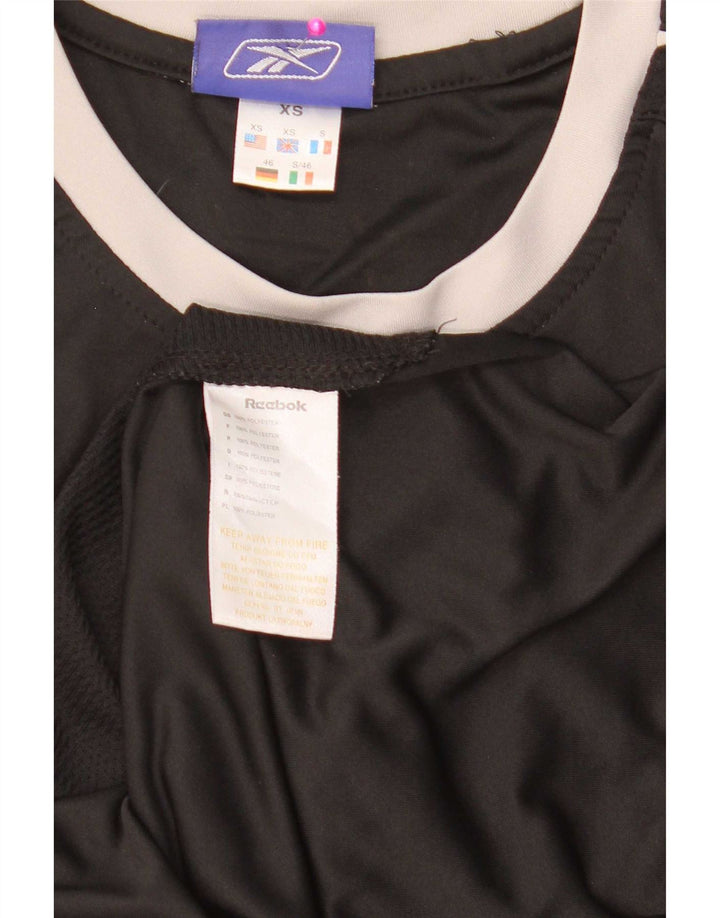 Reebok muški grafički prsluk XS crni Colourblock poliester