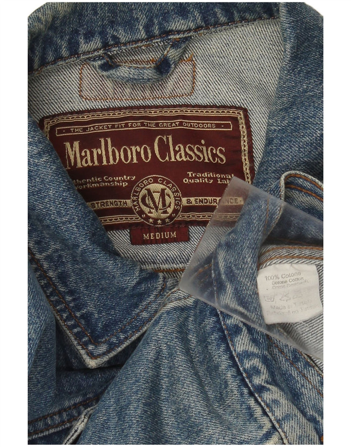 Marlboro Classics muška traper jakna UK 38 srednje plavi pamuk