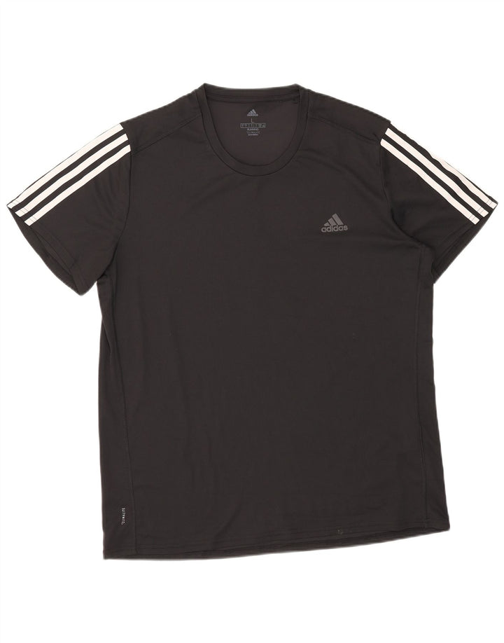 Adidas muška majica Climalite, veliki crni poliester