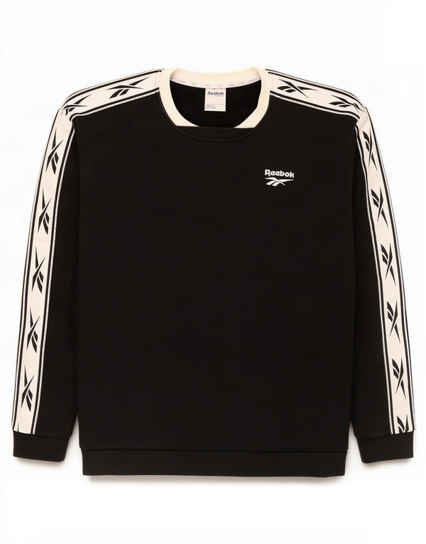 Reebok ženski džemper s grafičkim motivima UK 12/14 srednje crne boje