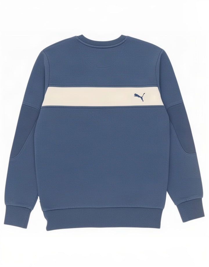 Puma muška majica s grafičkim motivima, mala plava boja