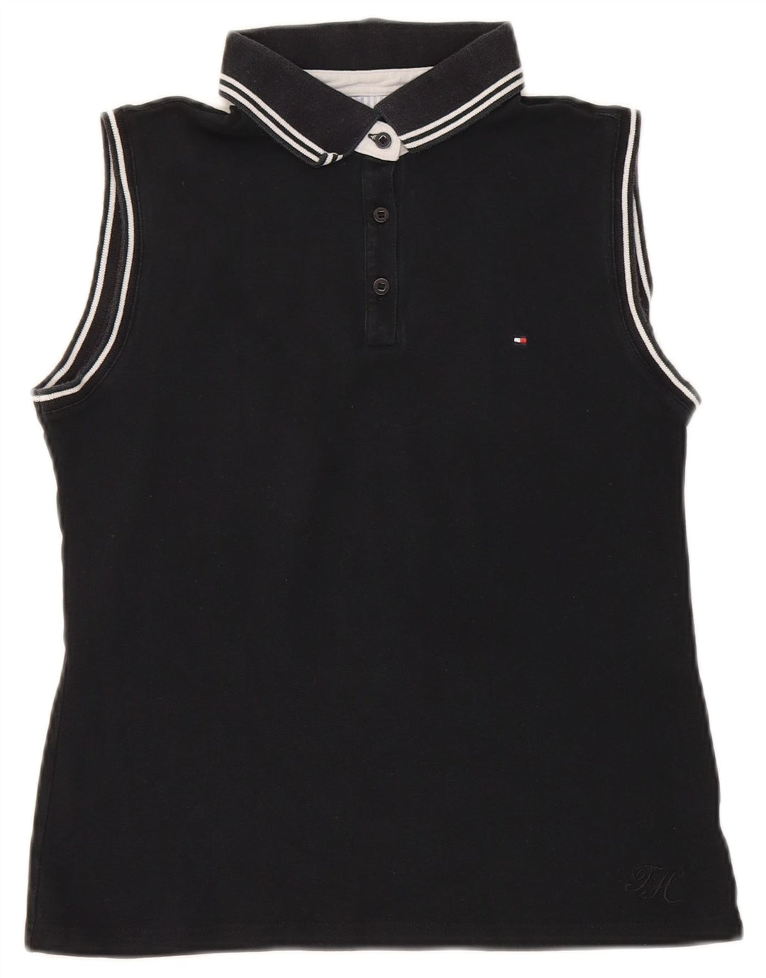 Tommy Hilfiger ženska polo majica bez rukava EU 40 srednje crna