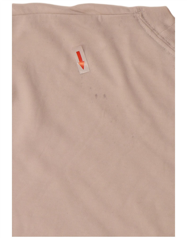 Nike Mens Swoosh Graphic T-Shirt Majica srednjih bijelih pamuka