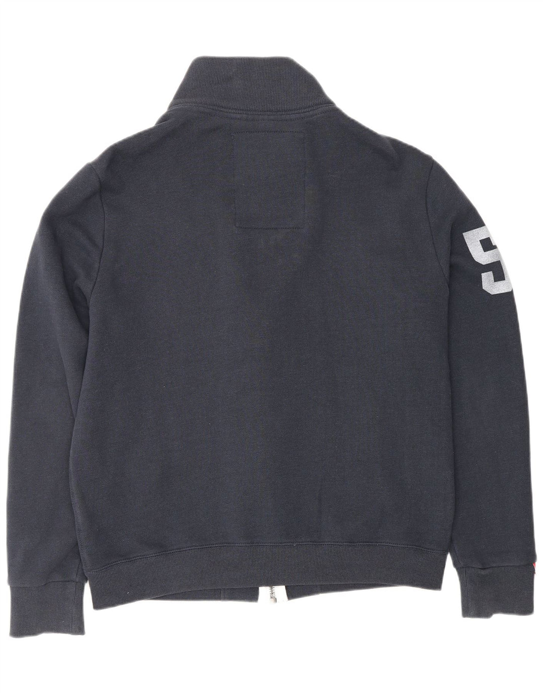 SUPERDRY muška gornja jakna trenirke za atletiku i teren, velika tamnoplava