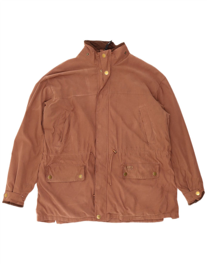 Musto jakna vjetrovka UK 40 veliki smeđi poliester