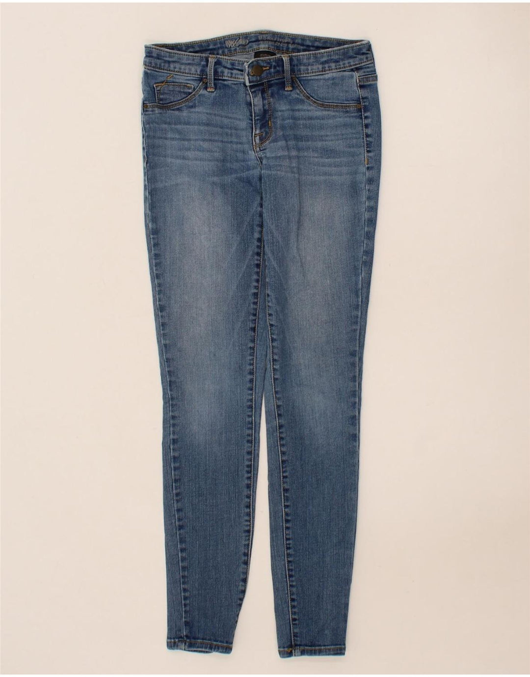 MOSSIMO Womens Power Stretch Jegging Jeans US 4 Small W27 L29 Blue Vintage Mossimo and Second-Hand Mossimo from Messina Hembry 
