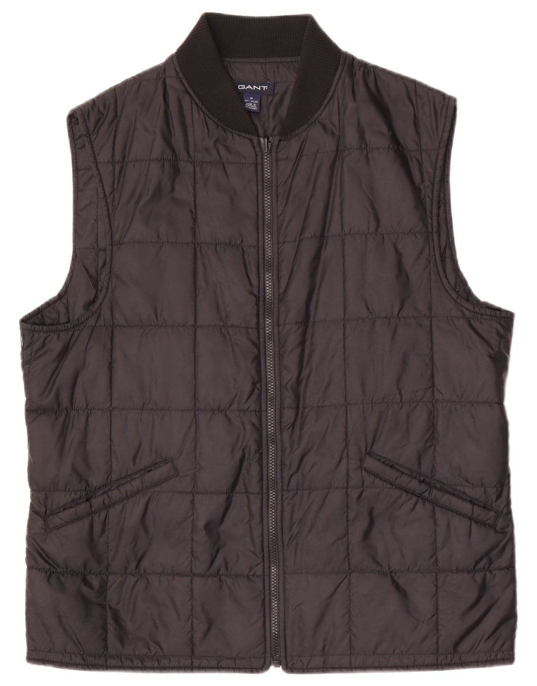 Gant Mens Liner Padded Gilet UK 38 Srednji crni najlon