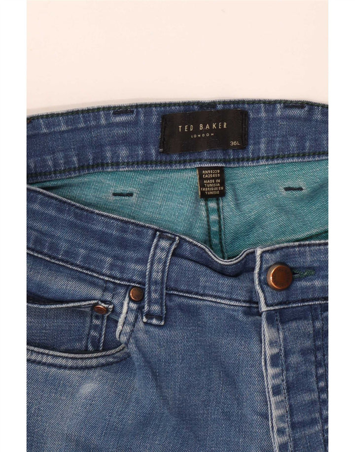 Muške uske traperice Ted Baker W36 L33 Plave