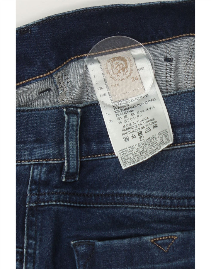 Diesel ženske uske traperice W26 L33 plavi pamuk