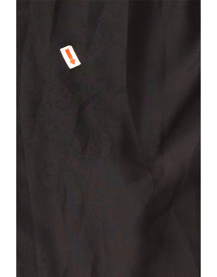 VINTAGE ženska košulja bluza IT 46 veliki crni poliester