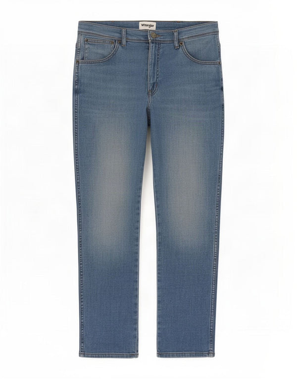 Wrangler Muške Texas Slim Jeans W33 L30 Plavi pamuk