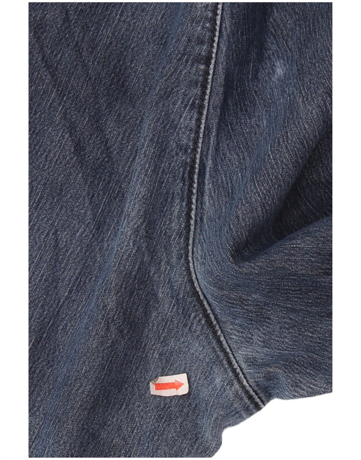 LEE Ženske Greensboro udobne ravne traperice W32 L26 plavi pamuk