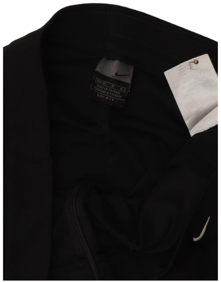 NIKE Ženske Dri Fit Trenirke Hlače US 8/10 Srednje crni poliester