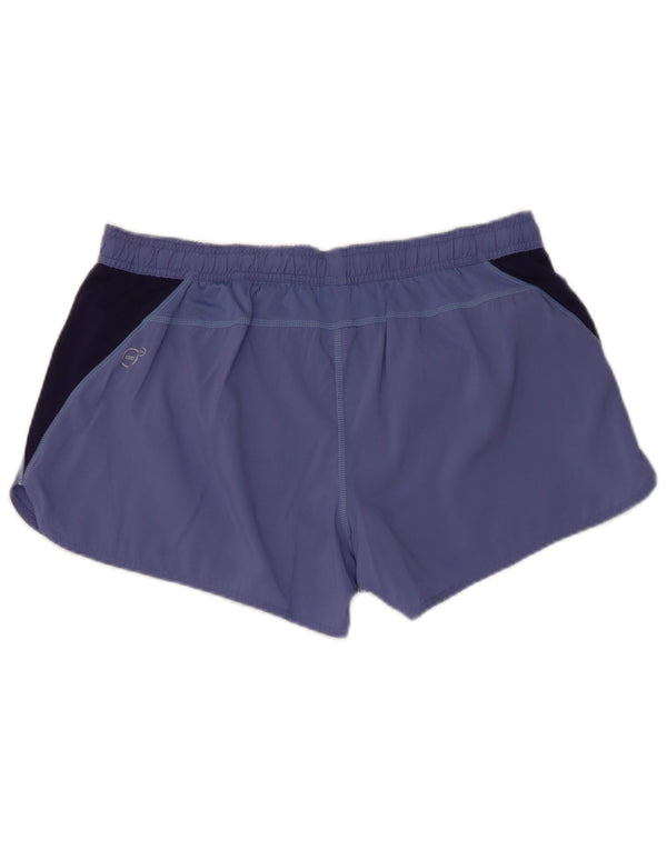 Puma ženske sportske kratke hlače UK 14 Large Purple Colourblock Poliester