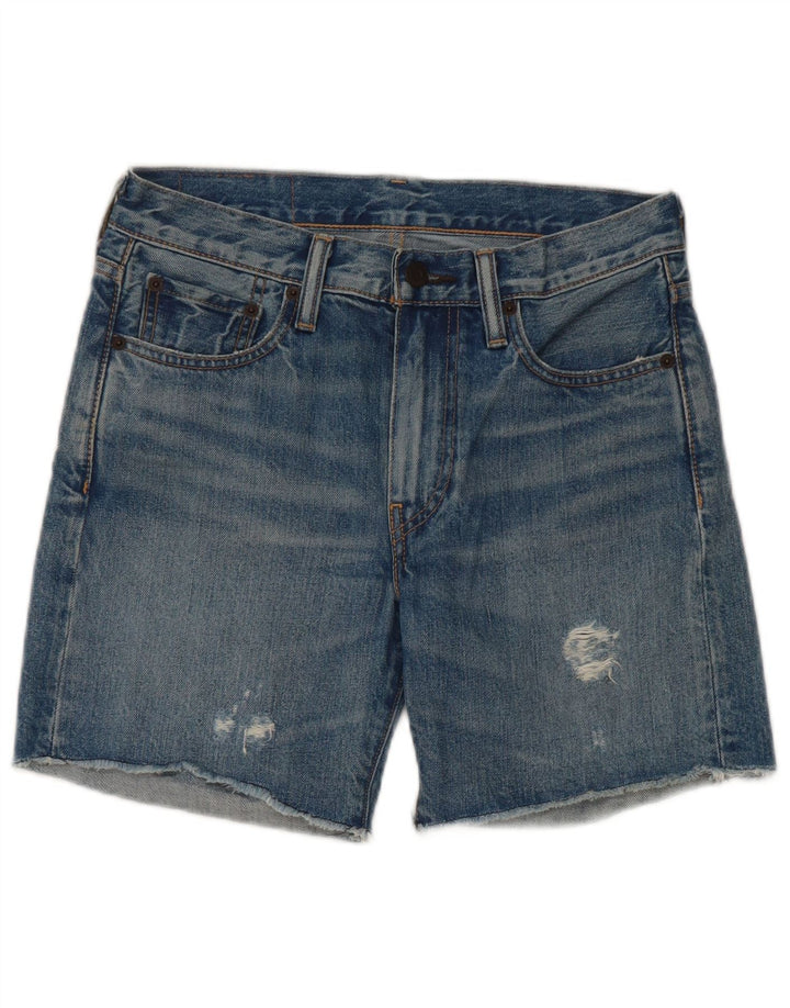 Levi's ženske kratke traper hlače 505 W27, mali plavi pamuk