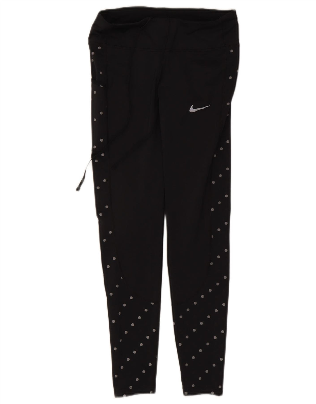 Nike ženske tajice UK 8 male crne točkice od poliestera
