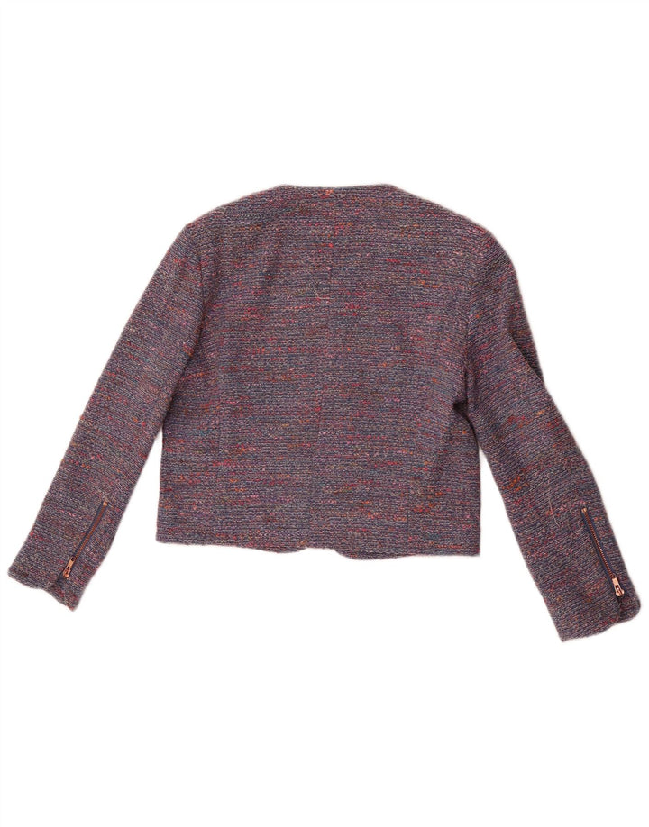 French Connection Ženska jakna sa kratkim rukavima UK 10 Small Blue Flected