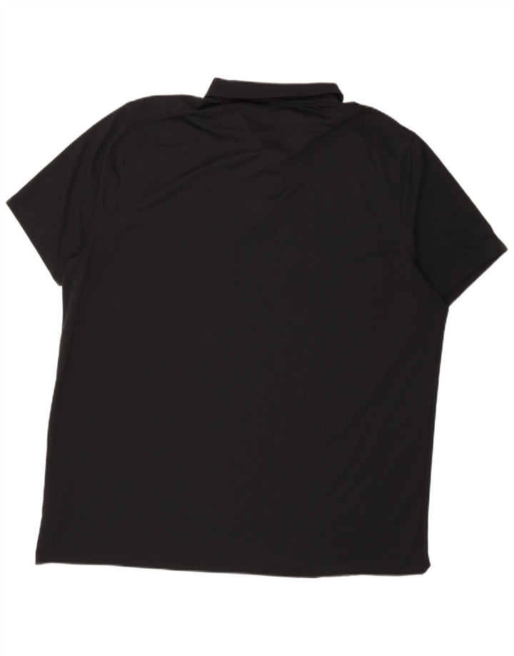 Nike muška polo majica 2XL crni poliester