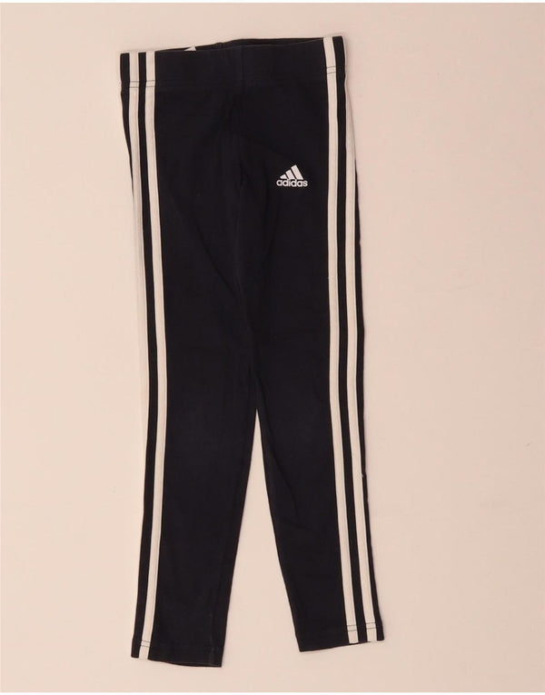 ADIDAS Tajice za dječake 7-8 godina crne