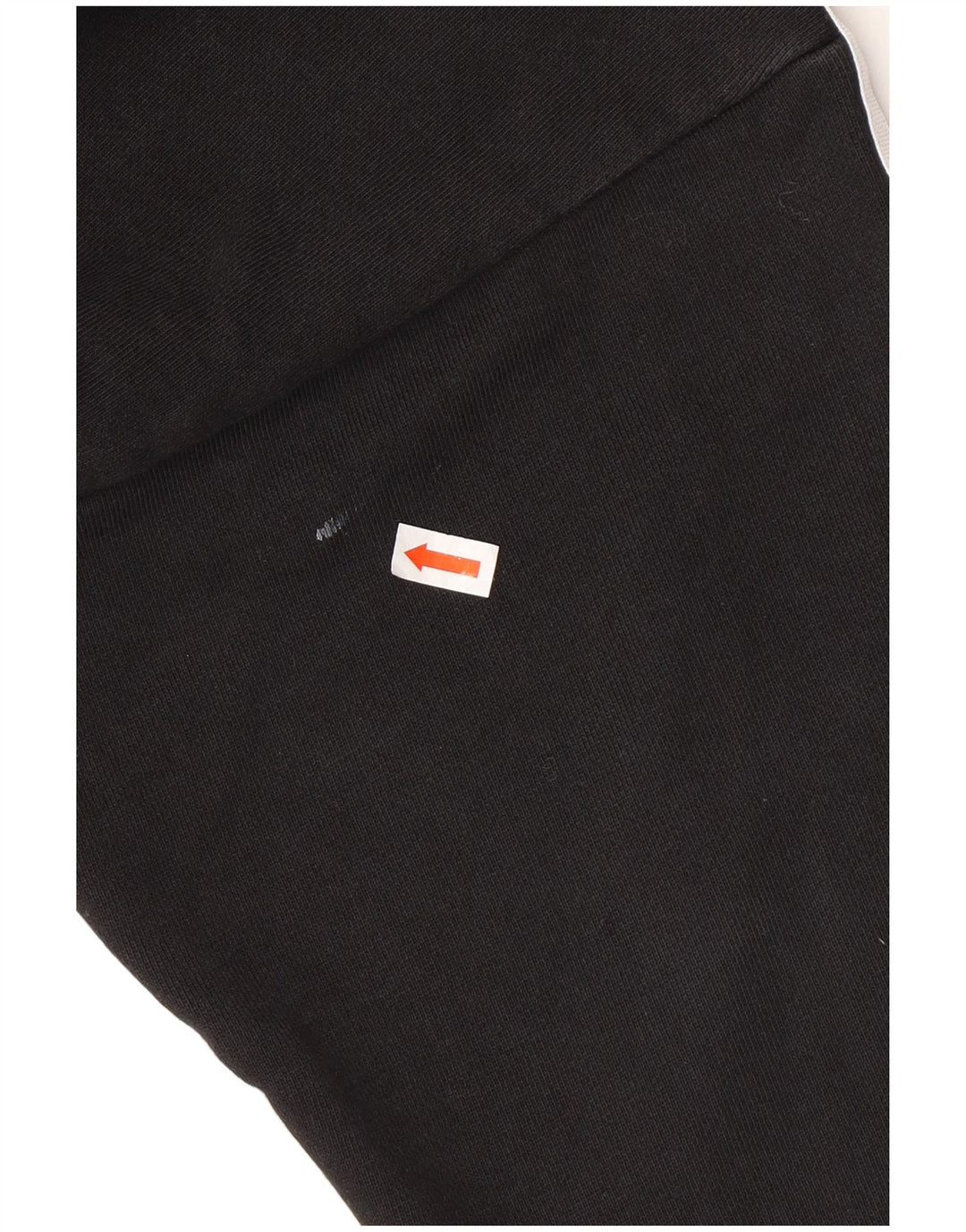 ADIDAS ženska velika majica s kapuljačom UK 8 Mala crna pamuk