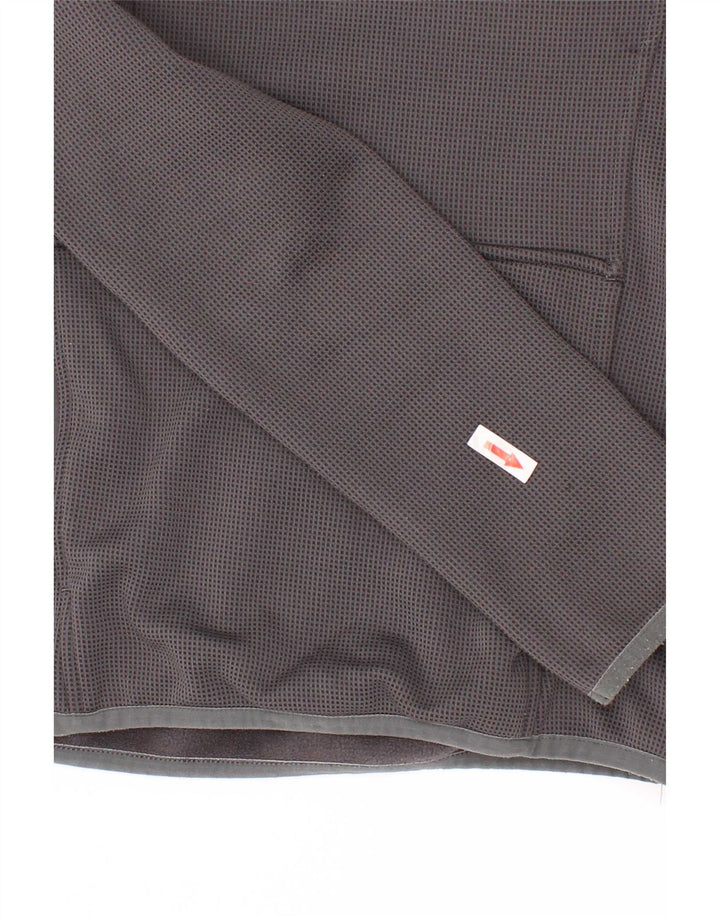 Berghaus majica s kapuljačom za dječake 9-10 godina, sivi poliester na točkice
