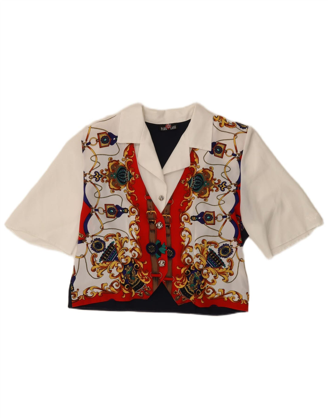 PARK LANE Ženska kratko košulja bluza EU 38 srednje raznobojna paisley boja