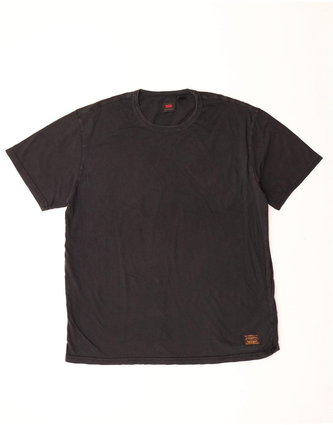 LEVI'S Mens T-Shirt Top XL Black Cotton