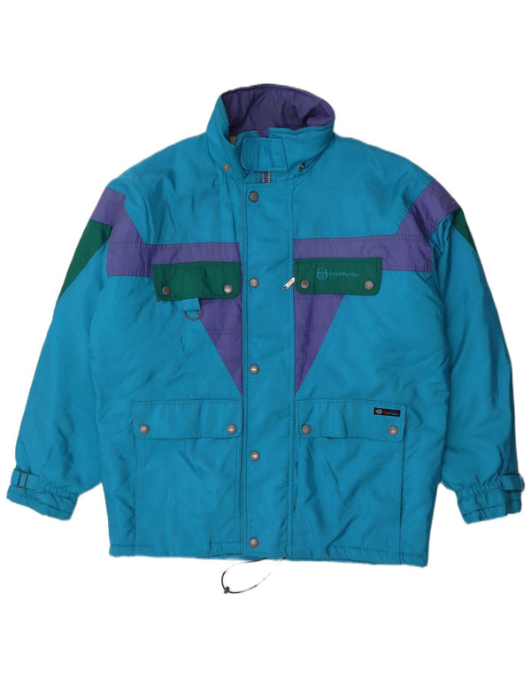 Sergio Tacchini muška skijaška jakna UK 42 XL Blue Colourblock