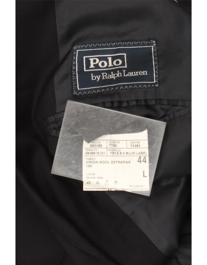 POLO RALPH LAUREN muška jakna sa 2 gumba UK 44 2XL tamnoplava vuna