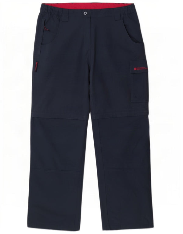 Mountain Warehouse Ženske kargo hlače UK 14 Large W34 L29 Navy Blue