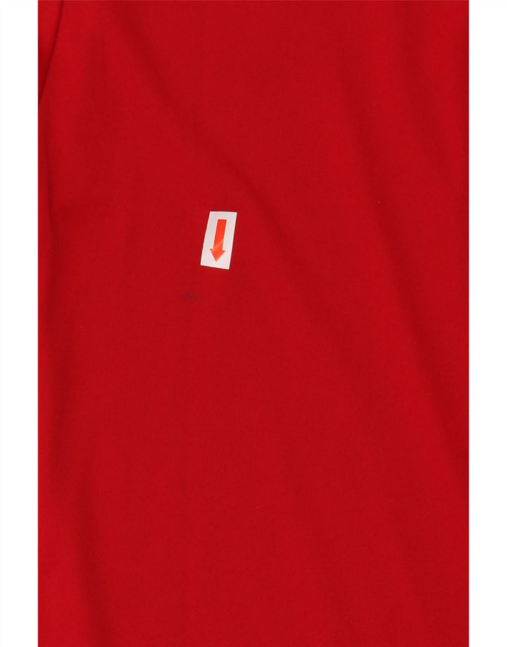 ADIDAS Muška majica Climalite Top XL Red Colourblock Poliester