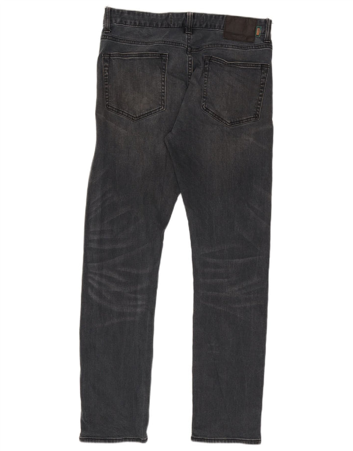 Superdry muške uske traperice W32 L32 Sivi pamuk