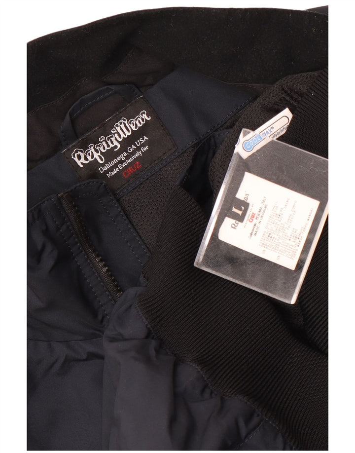 Refrigiwear muška bomber jakna UK 40 Large tamnoplavi poliamid