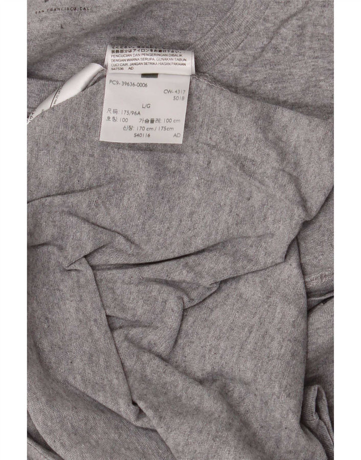 Levi's muška majica kratkih rukava s velikim sivim prugama, pamuk