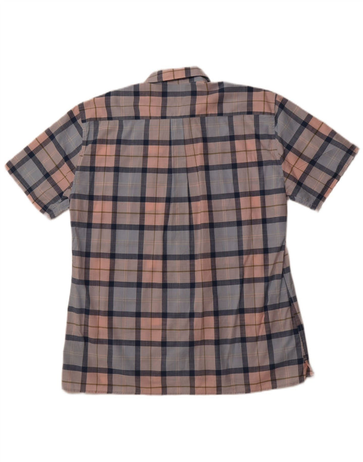 BARBOUR Muška košulja kratkih rukava standardnog kroja, srednje plavi pamuk