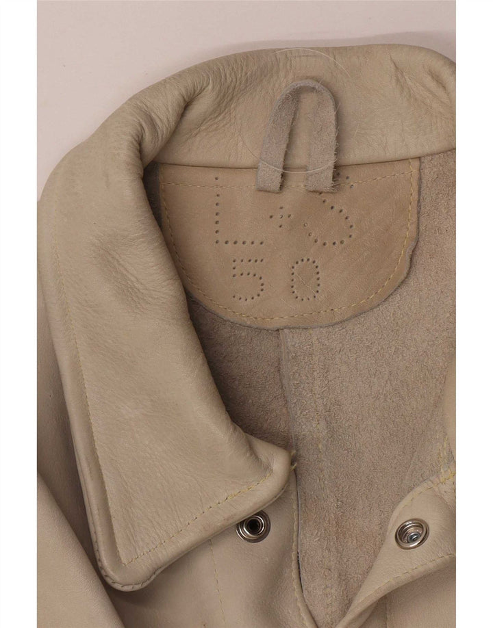 Vintage muška antilop jakna IT 50 Large Beige
